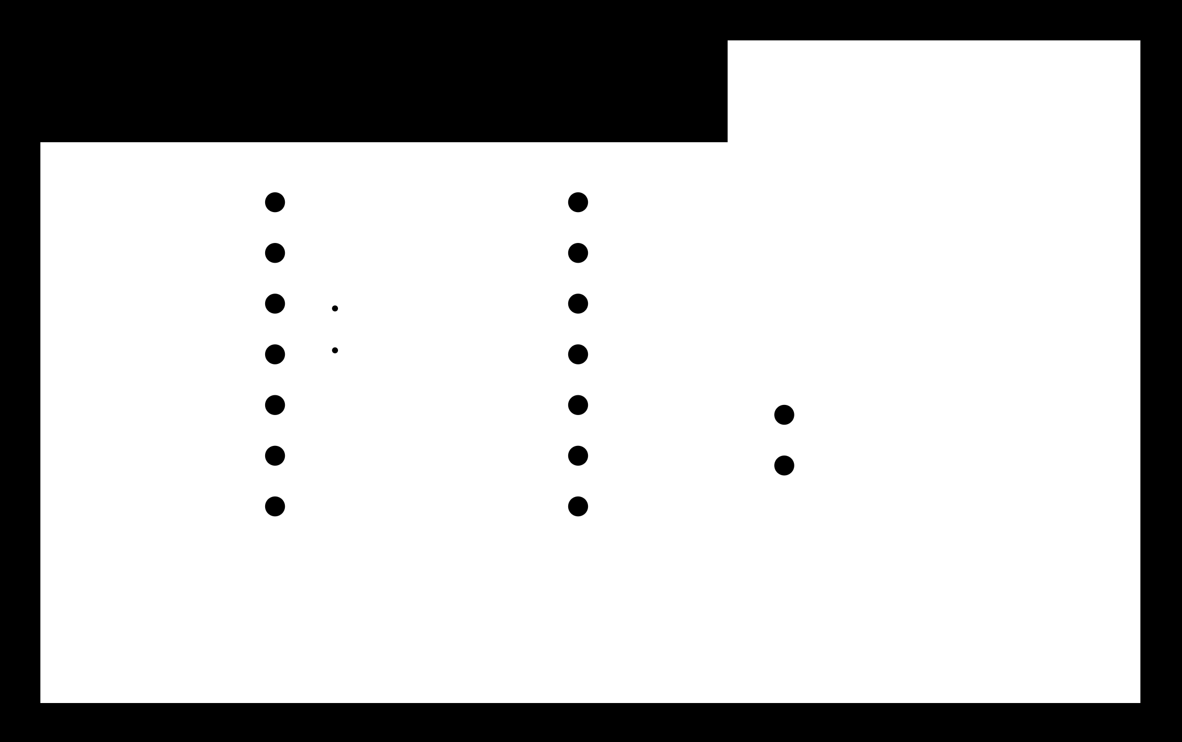 Outline and Holes of Final PCB